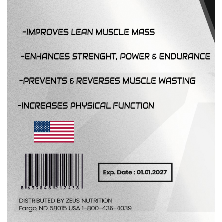 Mk-2866 Ostarine Zeus Nutrition 60 Kapsül
